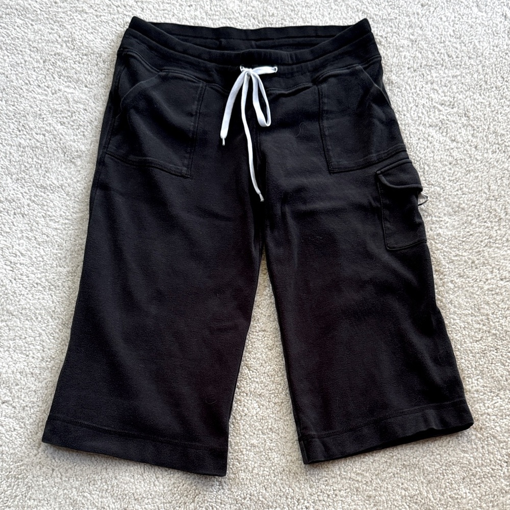 Boston Proper Sport - Black Wide Leg Jersey Knit